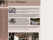 Tablet Screenshot of chwhitney.com